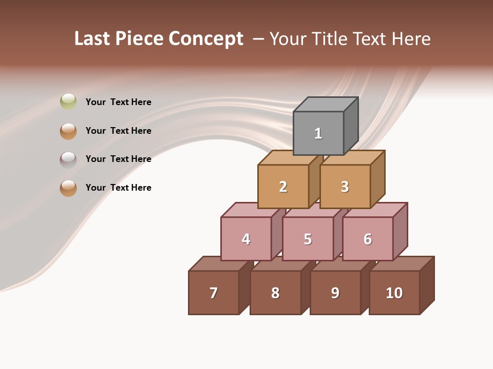 Choco Chocolate Swirl PowerPoint Template