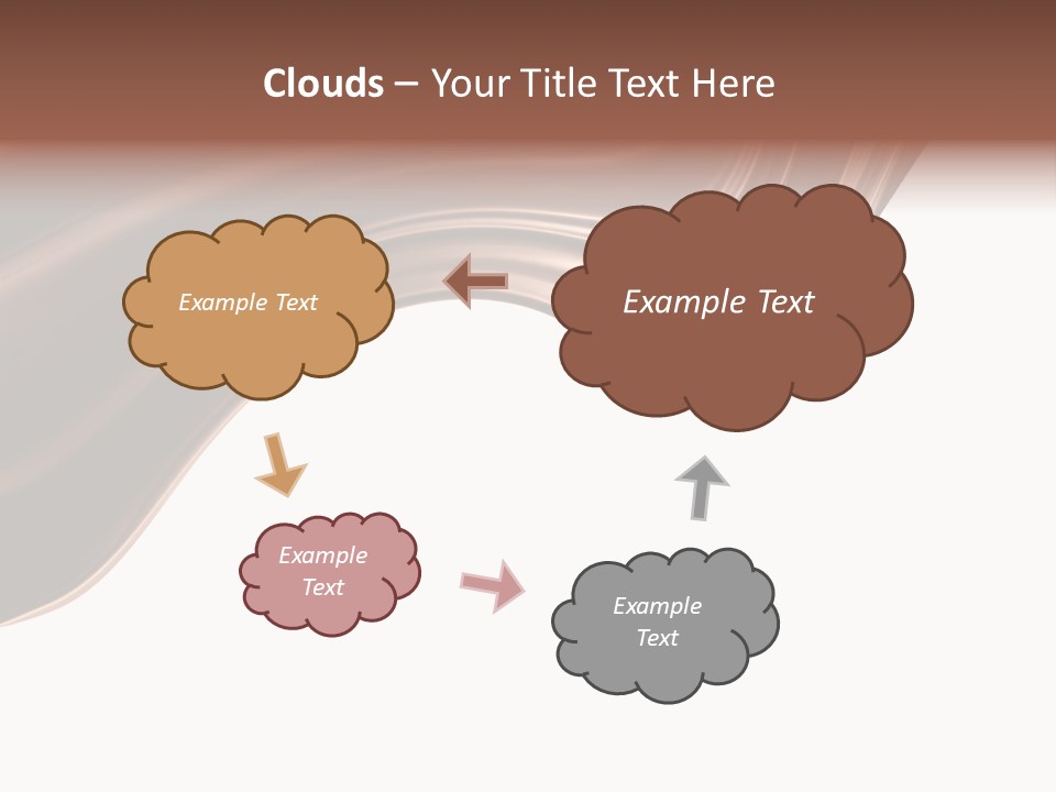 Choco Chocolate Swirl PowerPoint Template