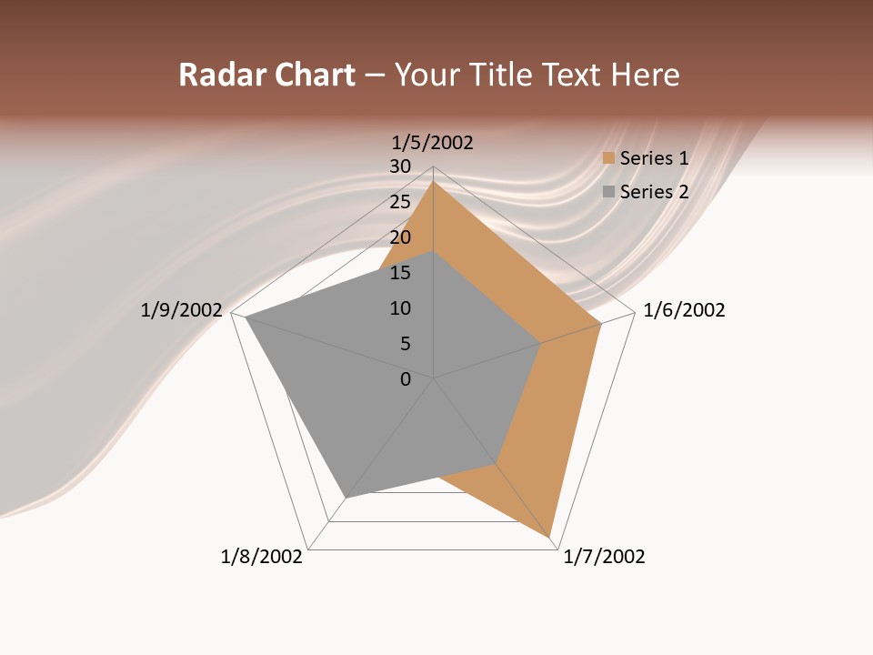 Choco Chocolate Swirl PowerPoint Template