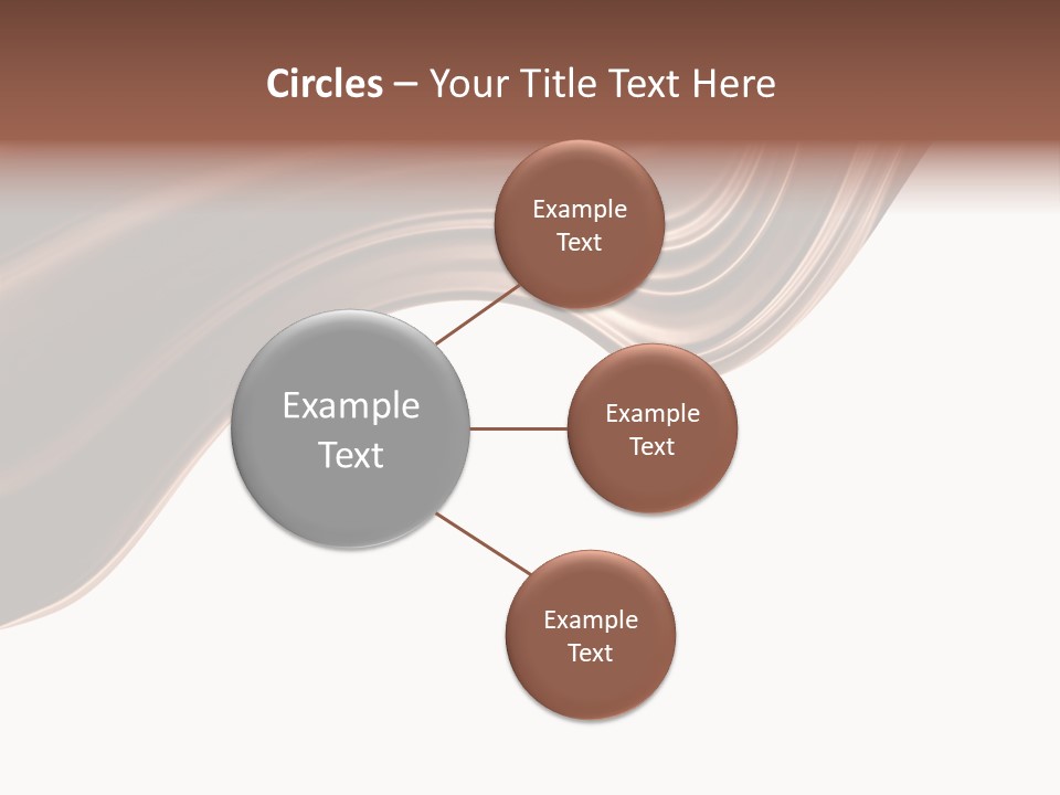 Choco Chocolate Swirl PowerPoint Template