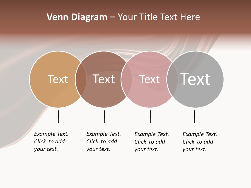 Choco Chocolate Swirl PowerPoint Template