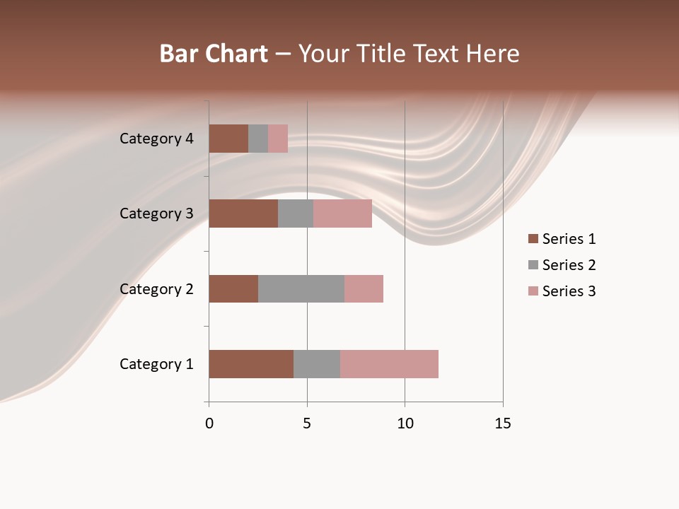 Choco Chocolate Swirl PowerPoint Template