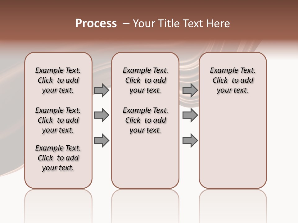Choco Chocolate Swirl PowerPoint Template