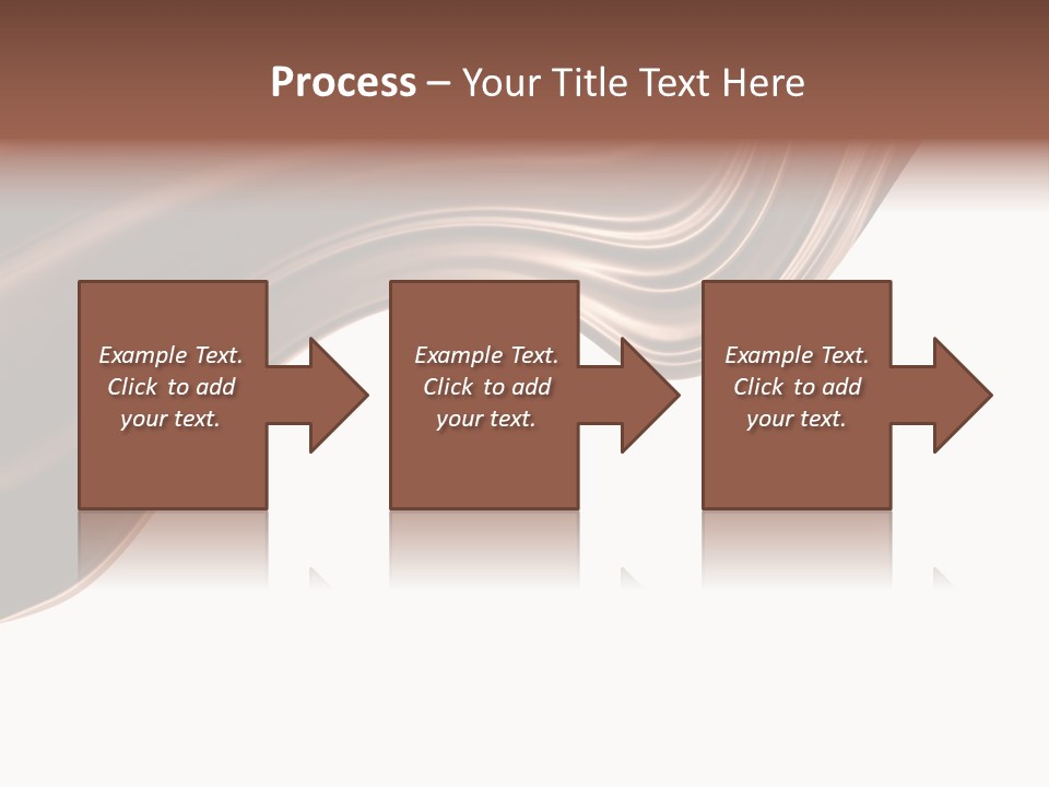 Choco Chocolate Swirl PowerPoint Template