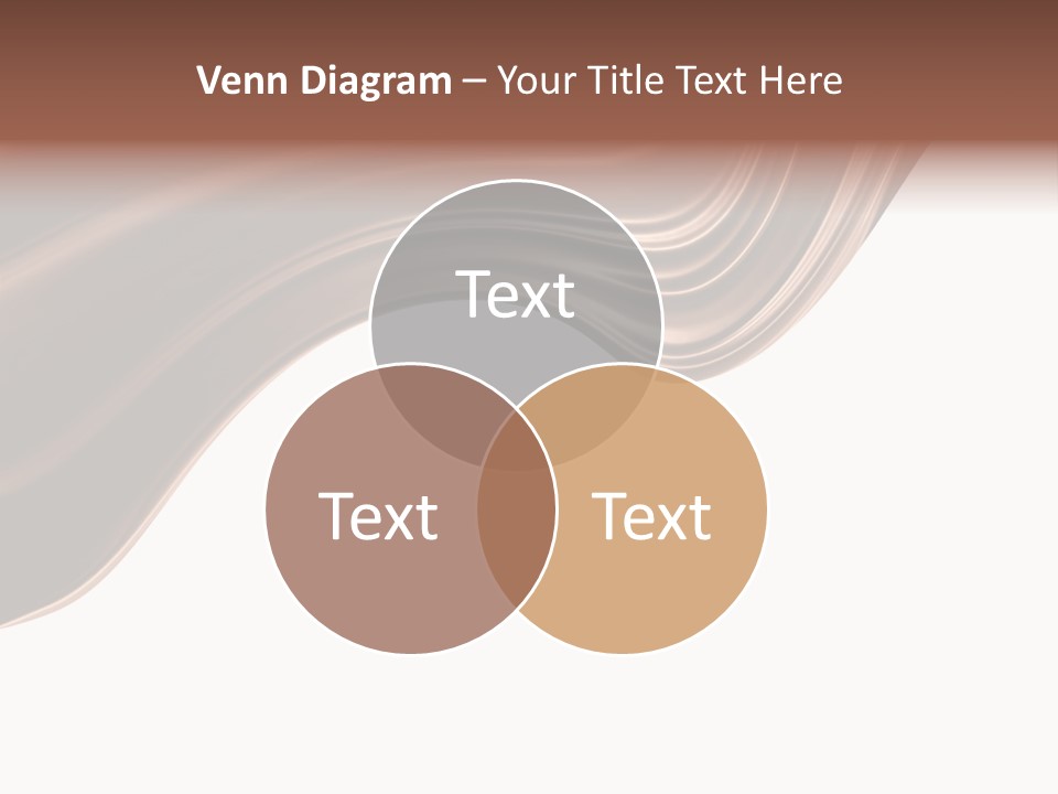 Choco Chocolate Swirl PowerPoint Template