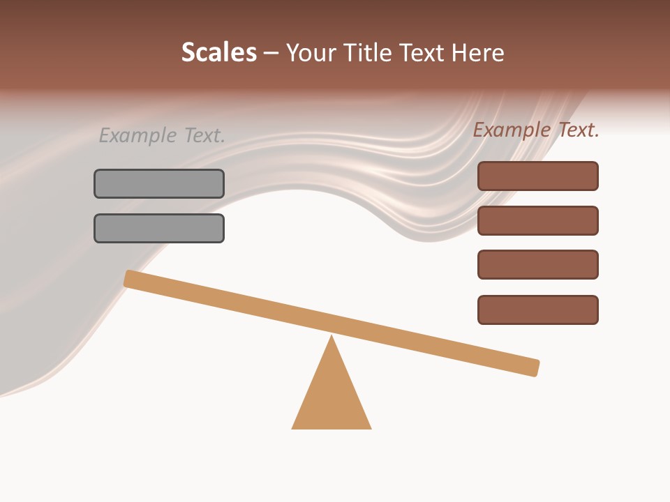 Choco Chocolate Swirl PowerPoint Template