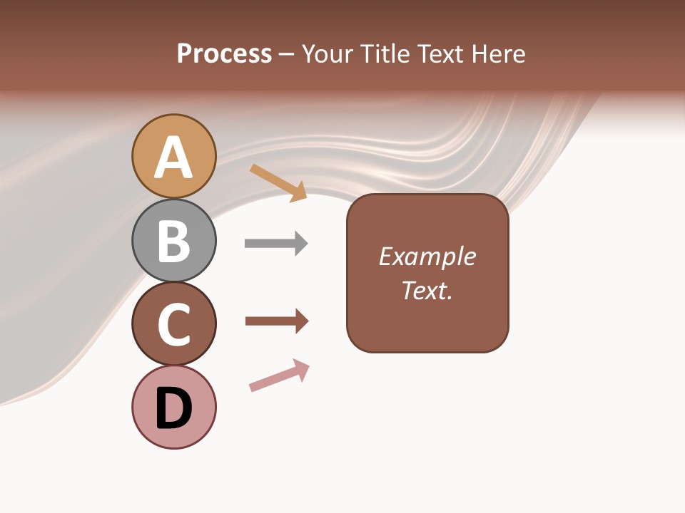Choco Chocolate Swirl PowerPoint Template