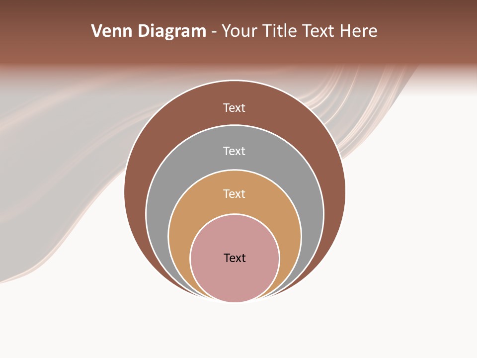 Choco Chocolate Swirl PowerPoint Template