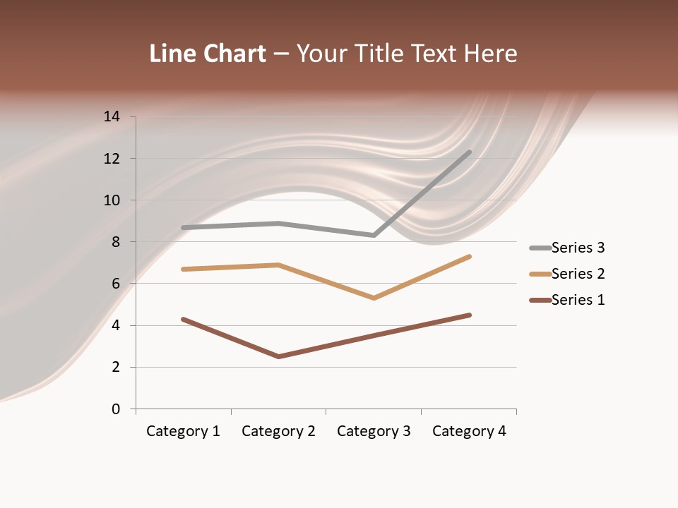 Choco Chocolate Swirl PowerPoint Template