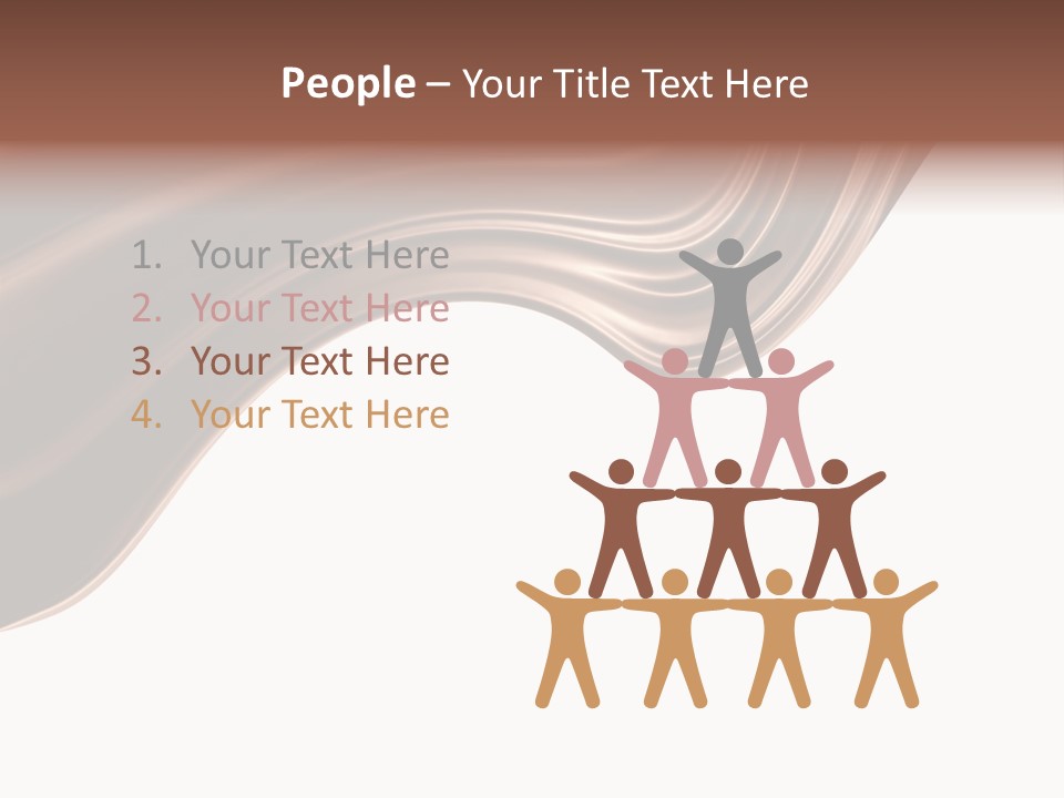 Choco Chocolate Swirl PowerPoint Template