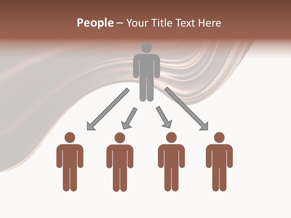 Choco Chocolate Swirl PowerPoint Template