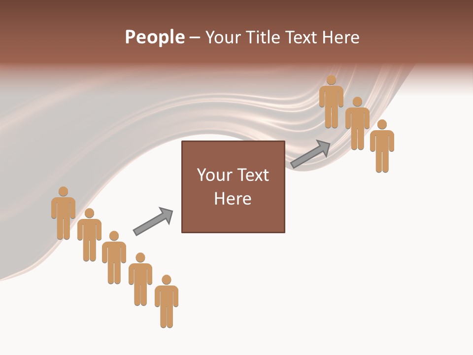 Choco Chocolate Swirl PowerPoint Template