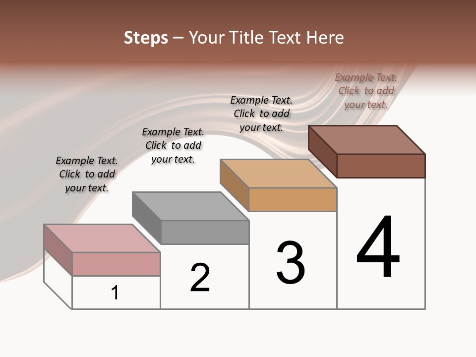 Choco Chocolate Swirl PowerPoint Template