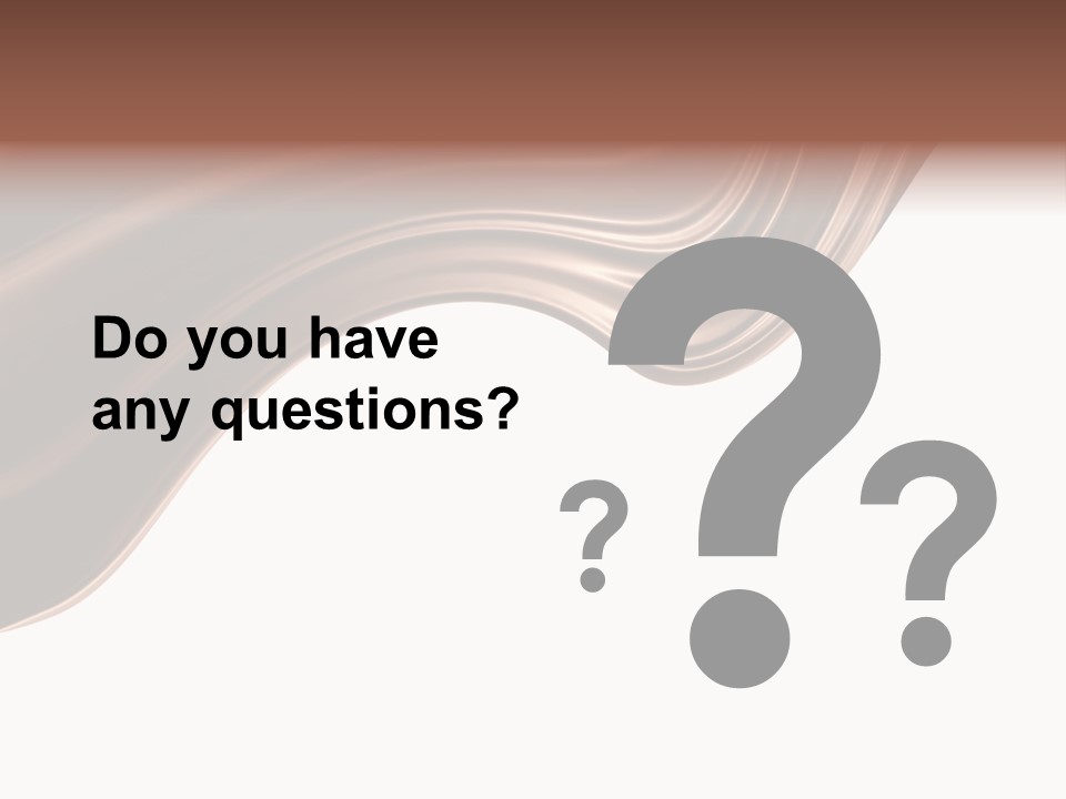 Choco Chocolate Swirl PowerPoint Template