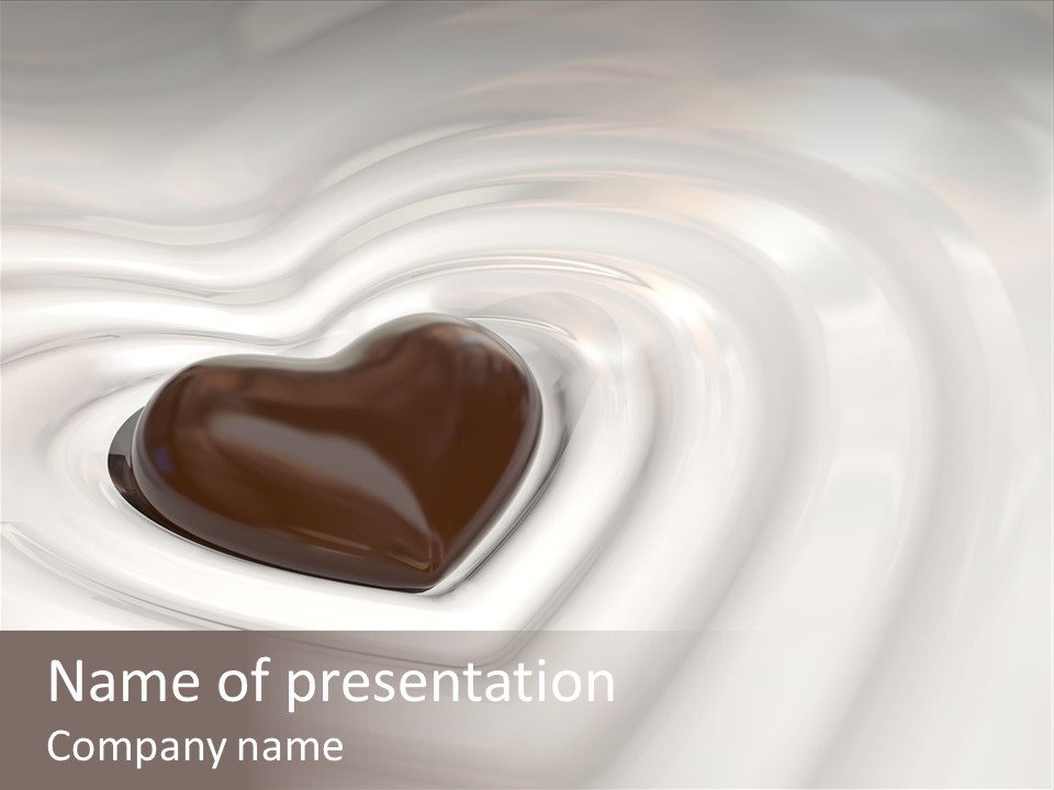 Cioccolato Goloso Passione PowerPoint Template