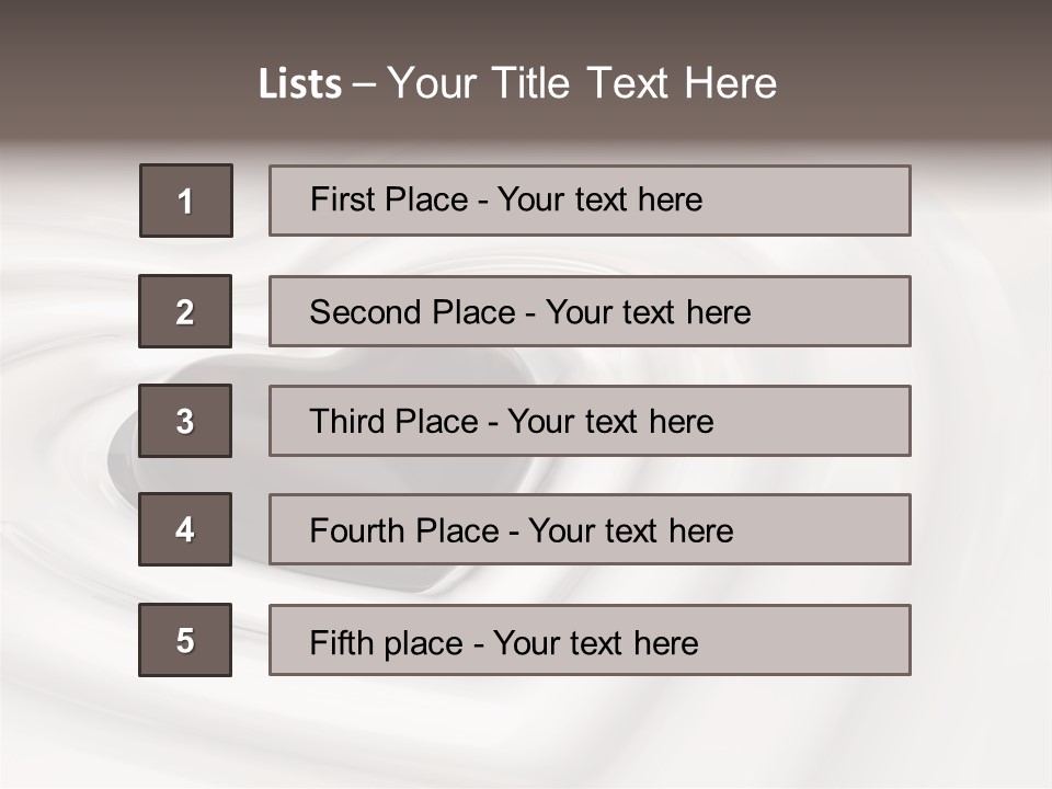 Cioccolato Goloso Passione PowerPoint Template