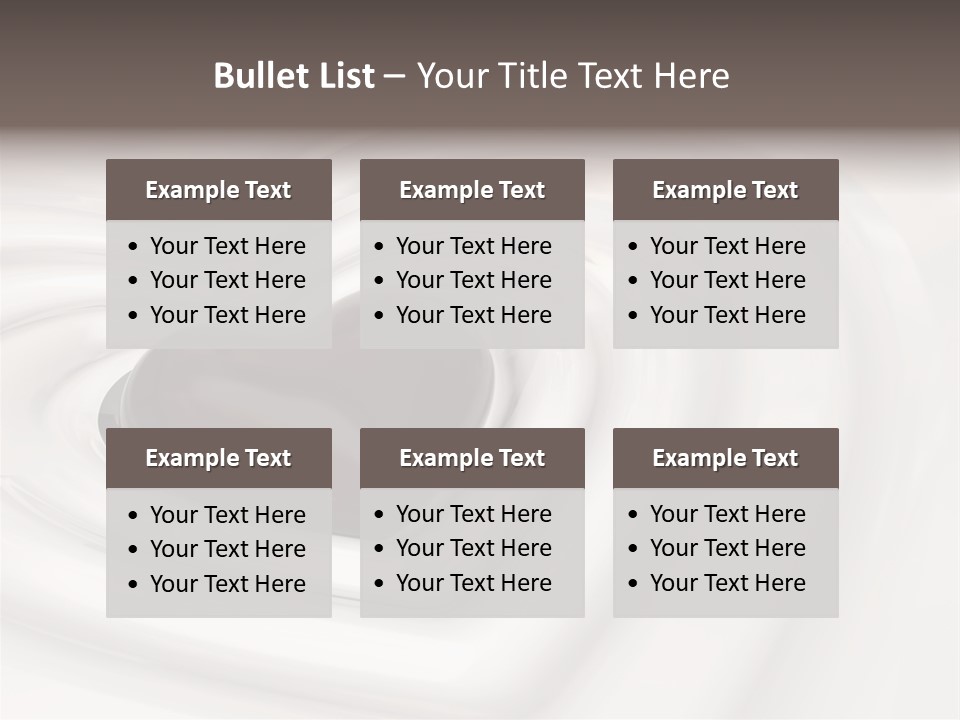 Cioccolato Goloso Passione PowerPoint Template