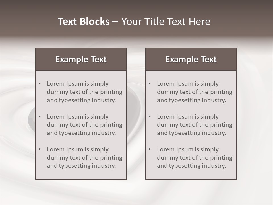 Cioccolato Goloso Passione PowerPoint Template