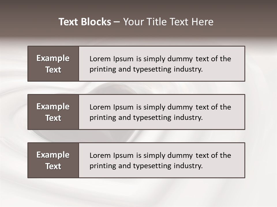 Cioccolato Goloso Passione PowerPoint Template