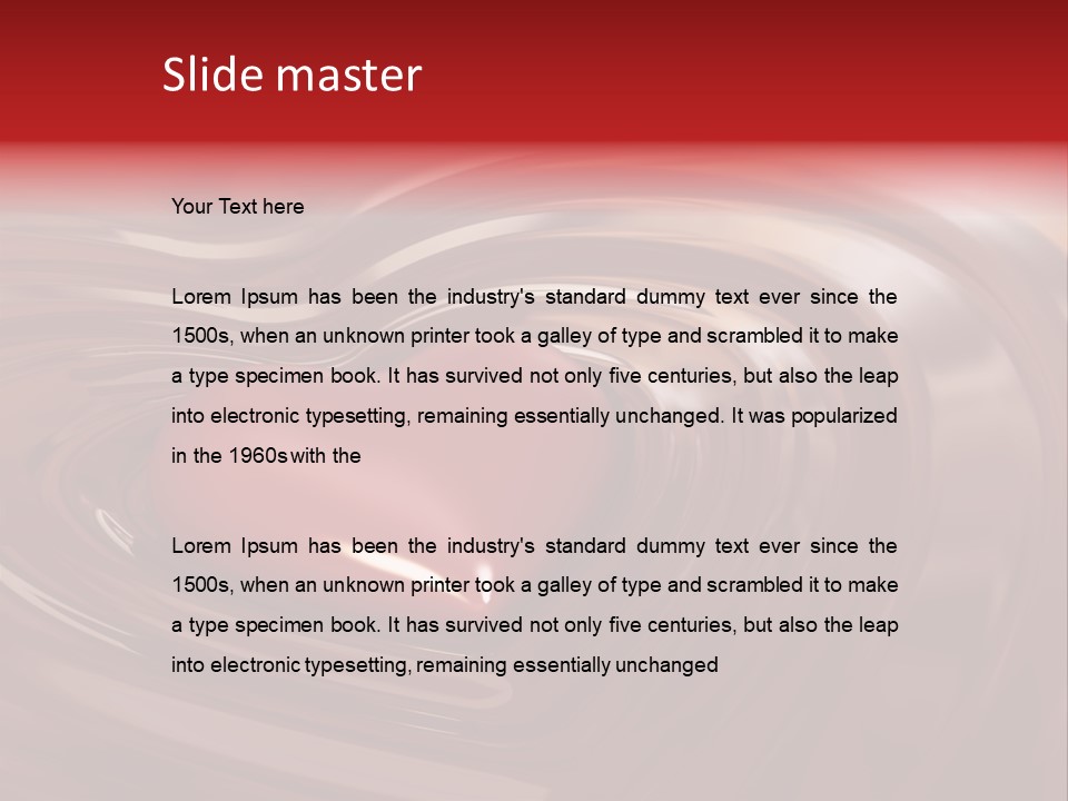 Caldo Goloso Rosso PowerPoint Template