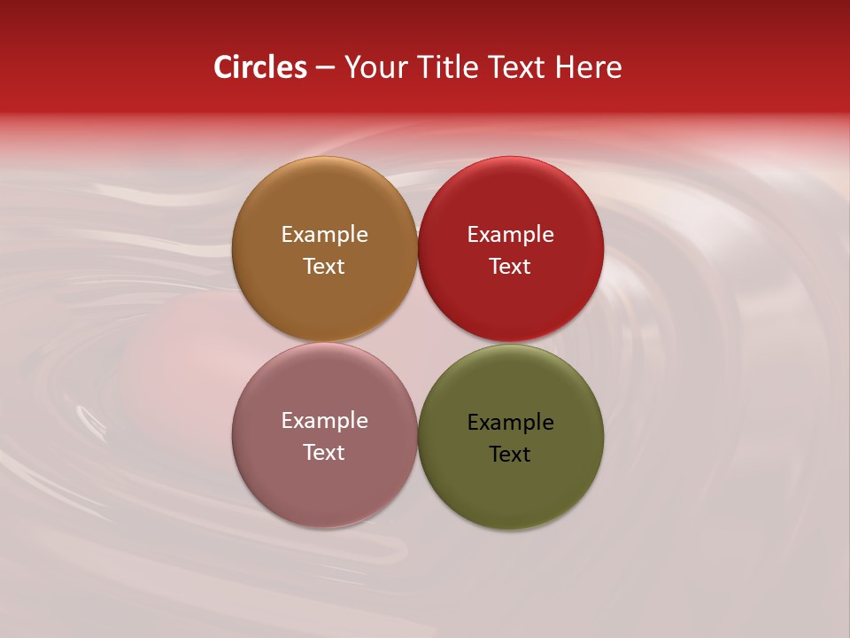 Caldo Goloso Rosso PowerPoint Template