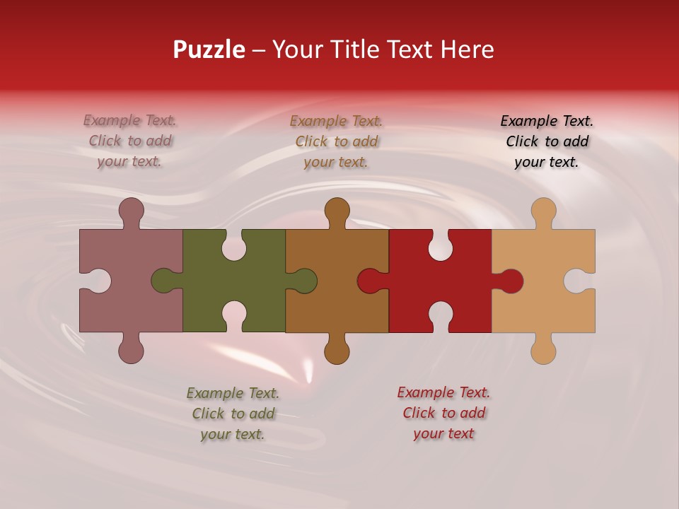 Caldo Goloso Rosso PowerPoint Template