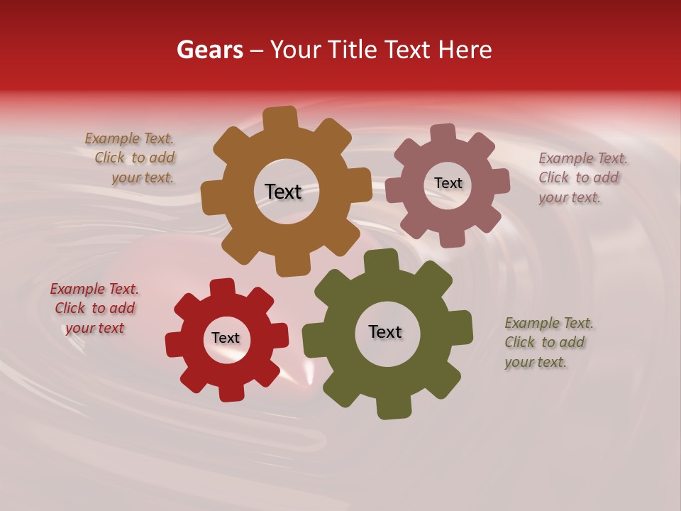 Caldo Goloso Rosso PowerPoint Template