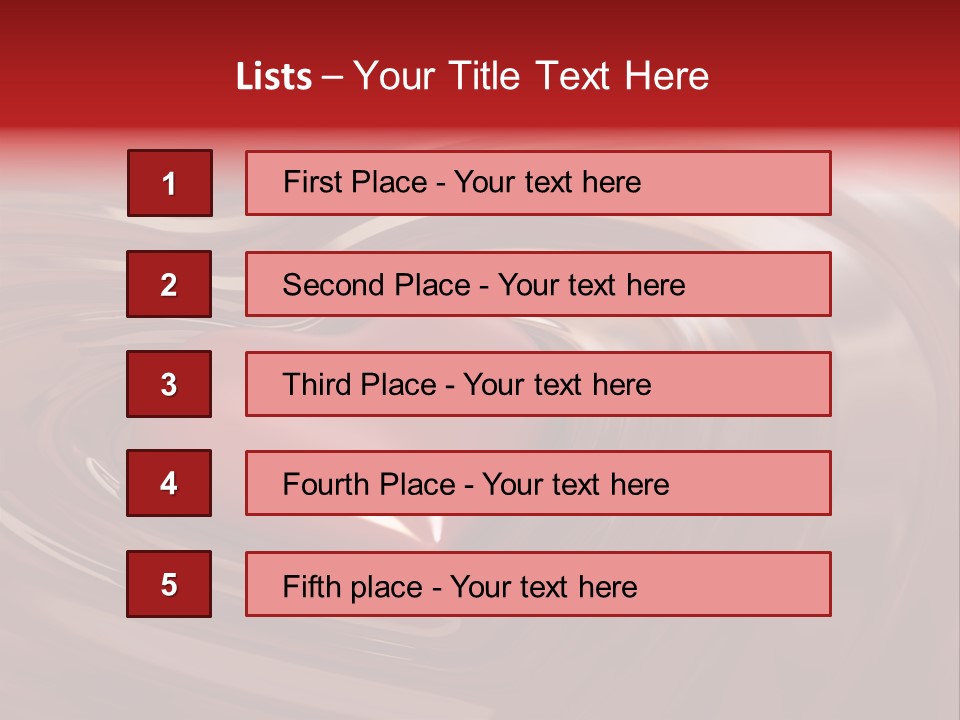 Caldo Goloso Rosso PowerPoint Template
