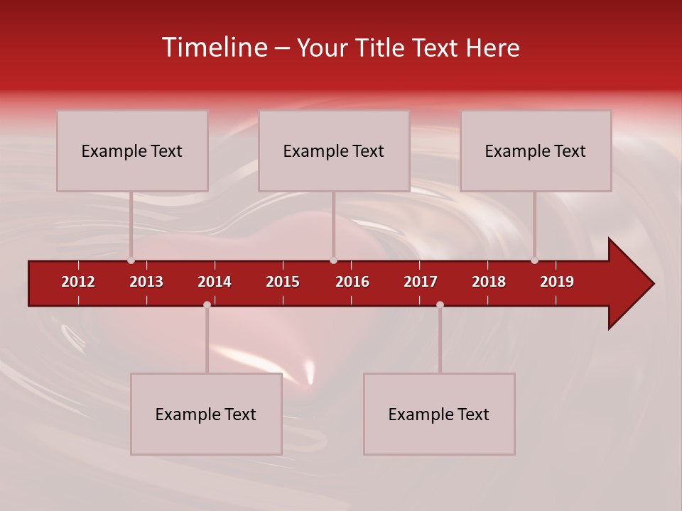 Caldo Goloso Rosso PowerPoint Template