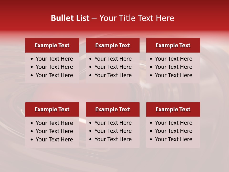 Caldo Goloso Rosso PowerPoint Template