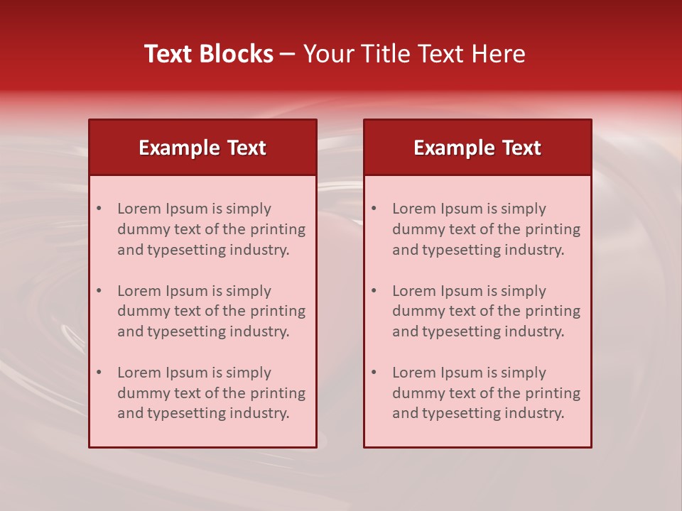 Caldo Goloso Rosso PowerPoint Template