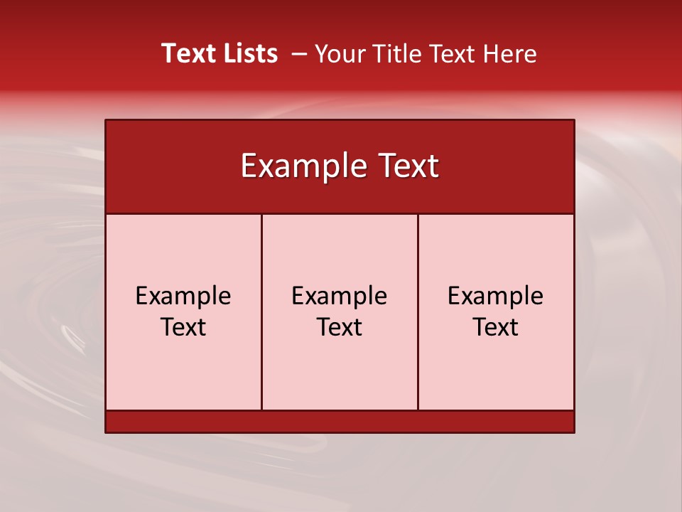 Caldo Goloso Rosso PowerPoint Template