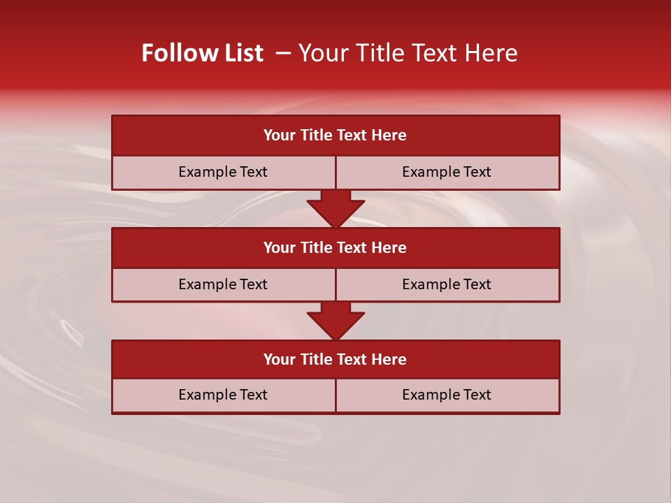 Caldo Goloso Rosso PowerPoint Template