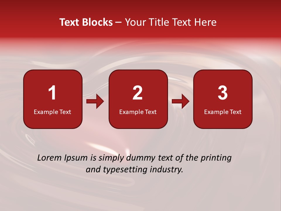 Caldo Goloso Rosso PowerPoint Template