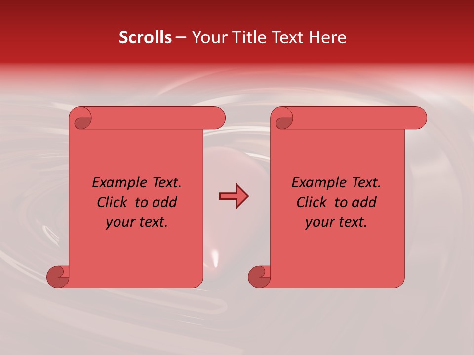 Caldo Goloso Rosso PowerPoint Template