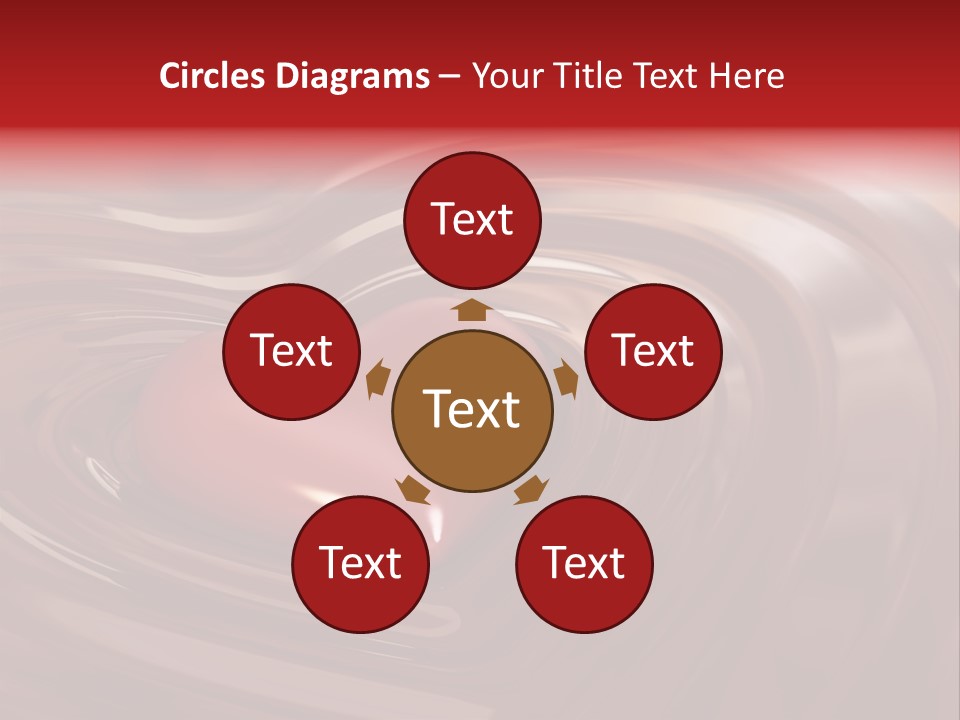 Caldo Goloso Rosso PowerPoint Template