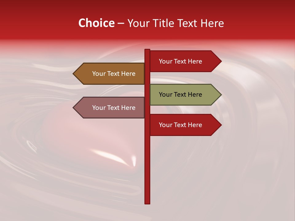 Caldo Goloso Rosso PowerPoint Template