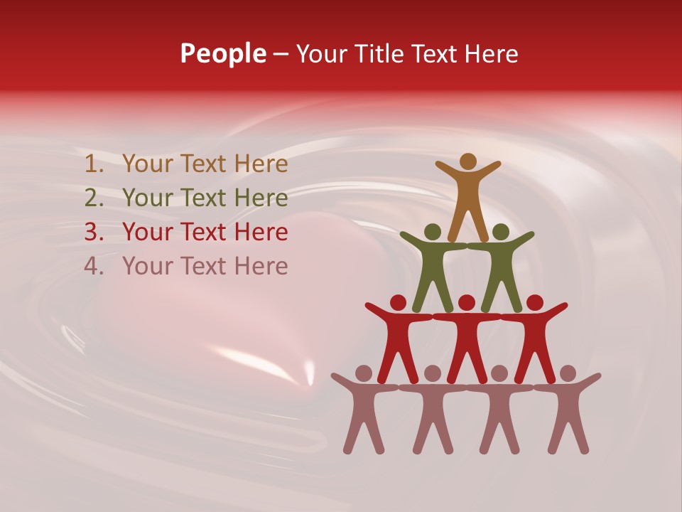 Caldo Goloso Rosso PowerPoint Template