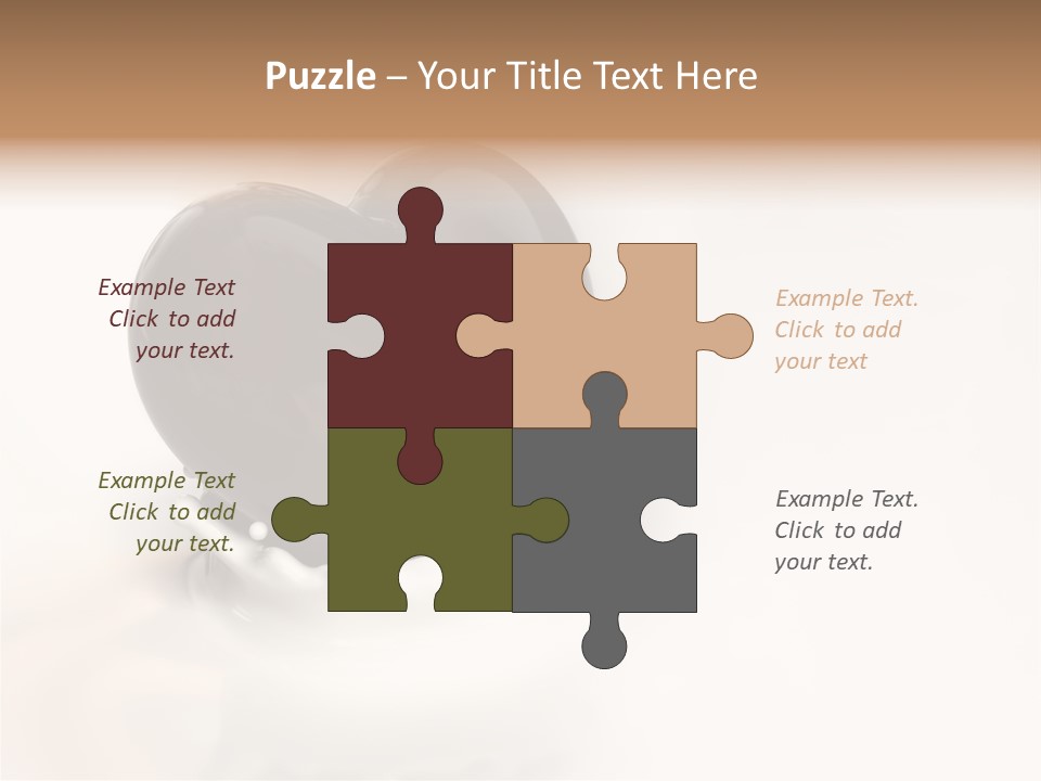 Latte Fuso Liquido PowerPoint Template