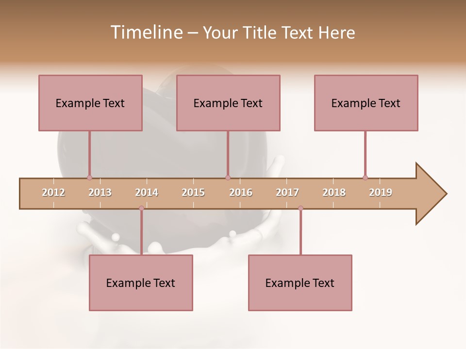 Latte Fuso Liquido PowerPoint Template