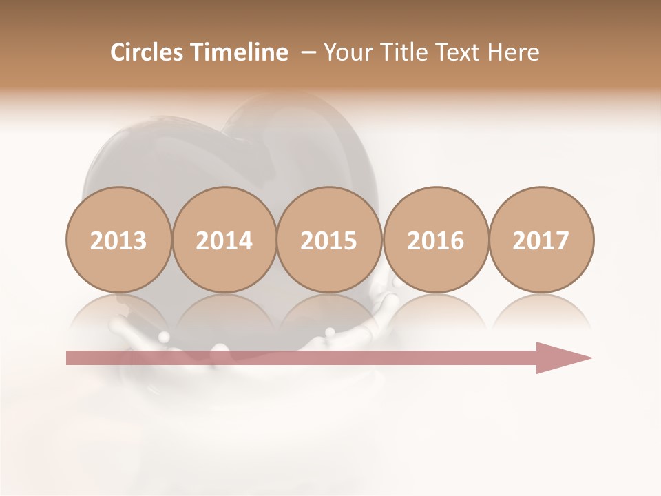 Latte Fuso Liquido PowerPoint Template