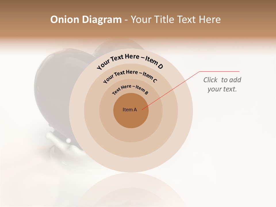 Latte Fuso Liquido PowerPoint Template