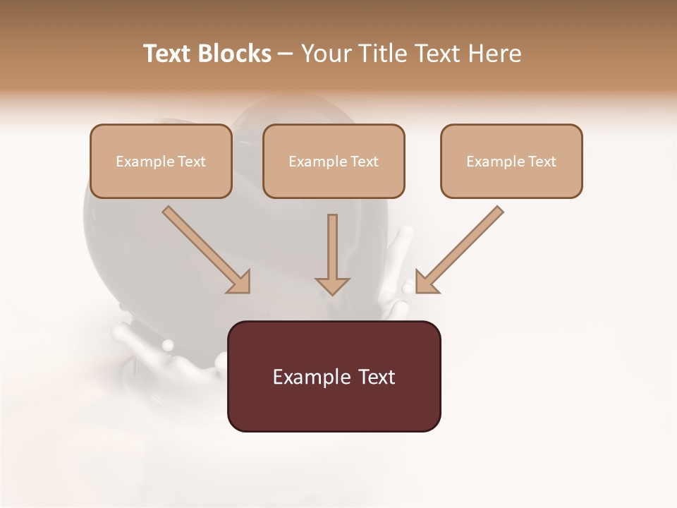 Latte Fuso Liquido PowerPoint Template