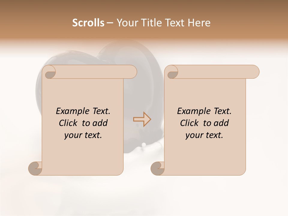 Latte Fuso Liquido PowerPoint Template