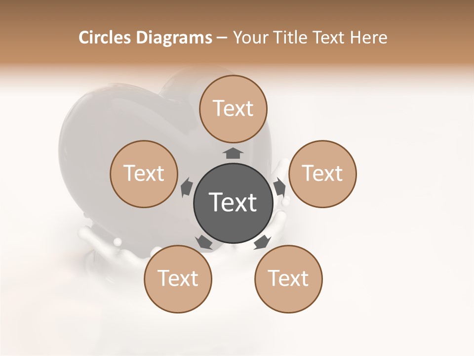 Latte Fuso Liquido PowerPoint Template