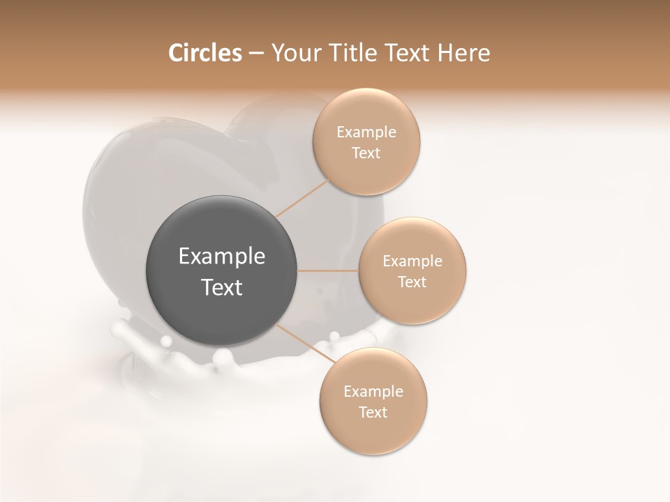 Latte Fuso Liquido PowerPoint Template