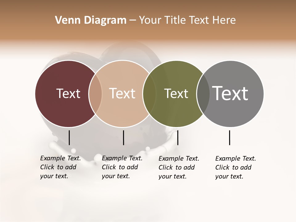 Latte Fuso Liquido PowerPoint Template