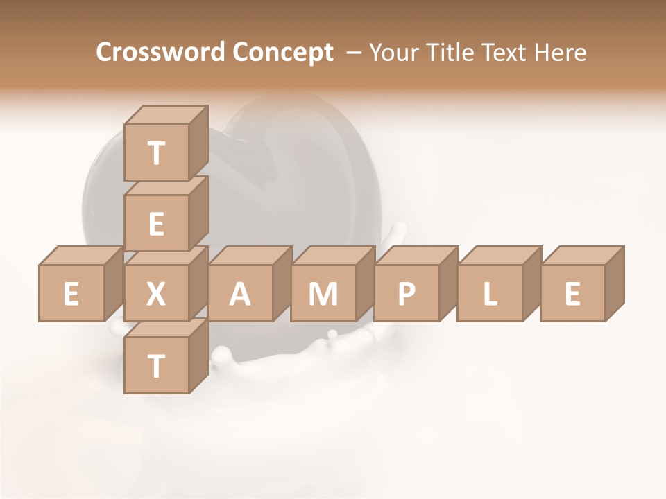 Latte Fuso Liquido PowerPoint Template