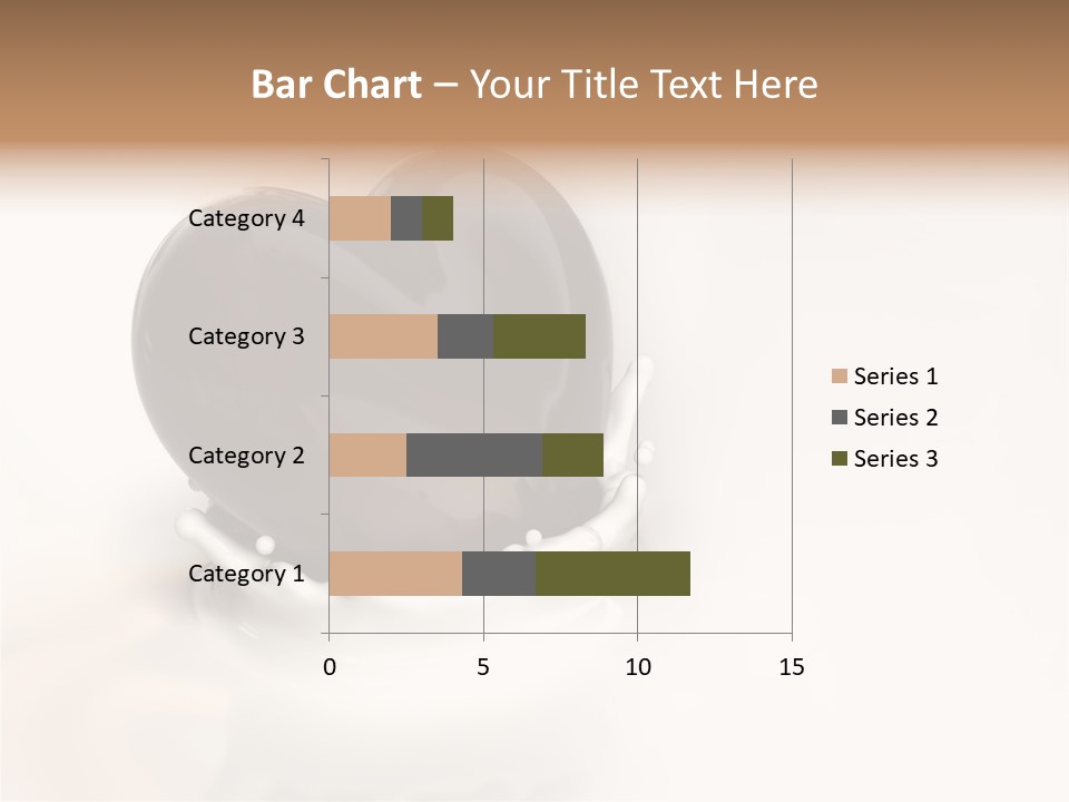 Latte Fuso Liquido PowerPoint Template