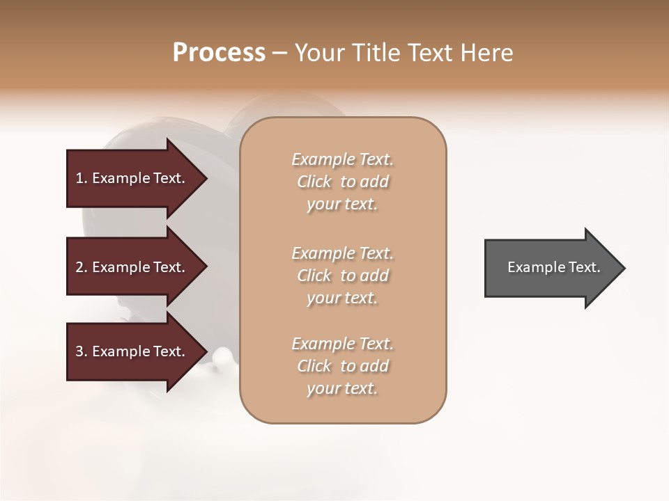 Latte Fuso Liquido PowerPoint Template